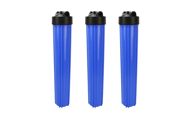 20 Inch Pp Cto Gac Big Blue Water Filter Housing Max Water Pressure 45kgs Housing
