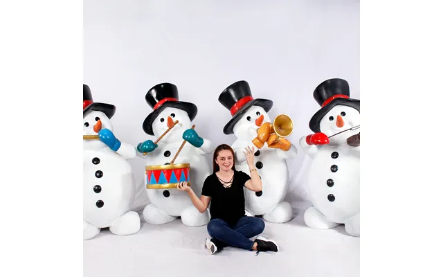 2024 Life Size Wholesale Fiberglass Sculpture Christmas Decorations Xmas Santa And Snowman