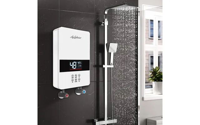 2024 Smart Automatic Digital Wall Mounted Multipoint Inline Whole House Electric Tankless Water Heater For Hotel House