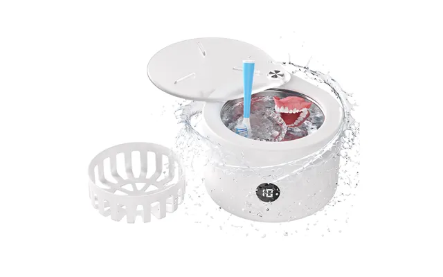 2025 New Arrivals 45khz 12v Portable Ultrasonic Denture Cleaners Jewelry Watch Washing Electric Household Ultrasonic Cle