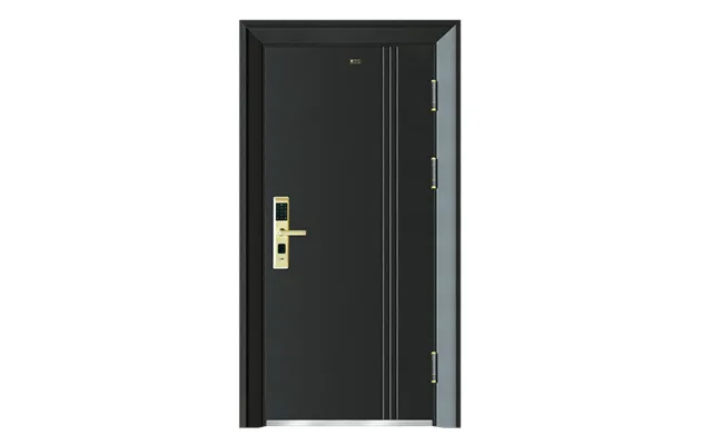2025 Ocean Island U-l Certificate 60 90 120 Minutes Fire Resistant Competitive Price Fire Rated Steel Doors Glass Vision