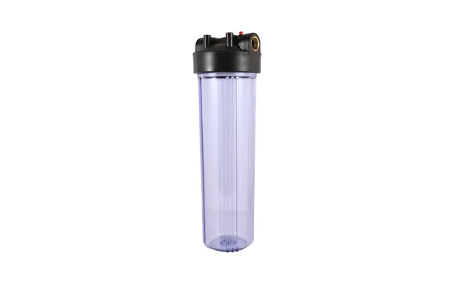 20inchx4.5inch Transparent Whole House Plastic Water Filter Housing Big Blue Bottle 10 Inch 20inch With 1um Pp