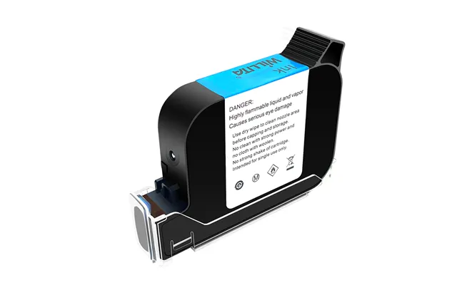 42ml Tij2.5 Handheld Online Inkjet Coding Printer Fast Dry Black Ink Cartridge