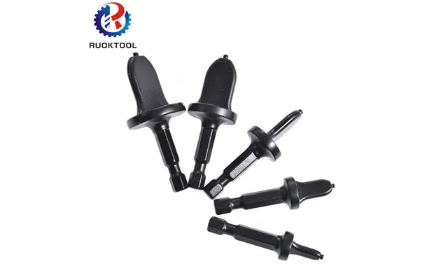 5pcs Swaging Tool Hand Tools Tube Flaring Round Handle Household Pipe Expander Drill Bit Set