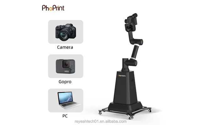 6 Axis Robot Arm Cobot Glambot Robotic Arm Camera Party Photo Booth