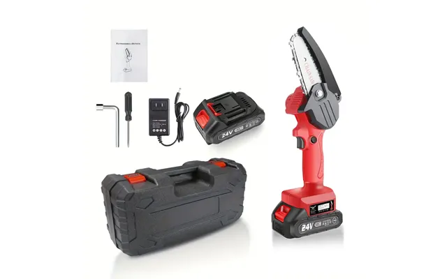 6-inch Mini Electric Cordless Chainsaw Portable Handheld Industrial 21v Battery-powered Saw For Wood Cutting Tree Trimmi