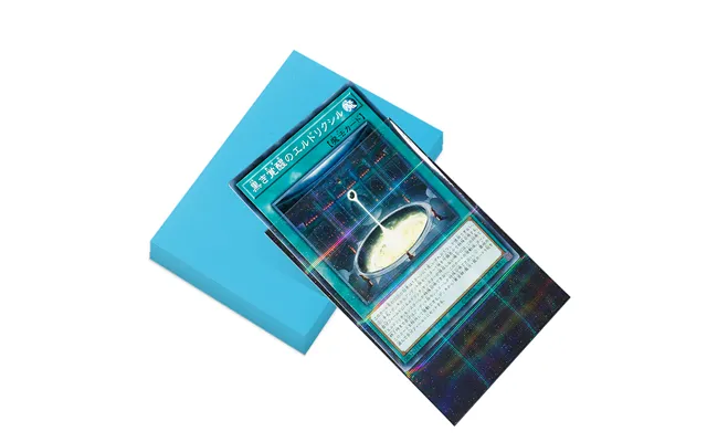 600pcs Black Inner Sky Blue Outer Matte Back Hologram Prismatic Card Sleeves Pp Material Heat Seal Handle Holographic De