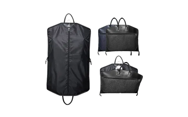 60x100cm Luxury Oxford Suit Garment Bag Foldable Dustproof Garment Storage Bag With Zipper Pocket