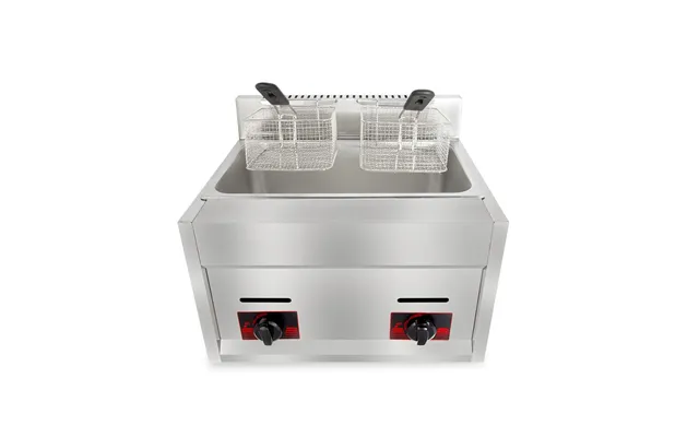 6l 6l Double Tank Table Top Gas Deep Fryer Kitchen Equipment Dual Tank Lpg Ng Fryer