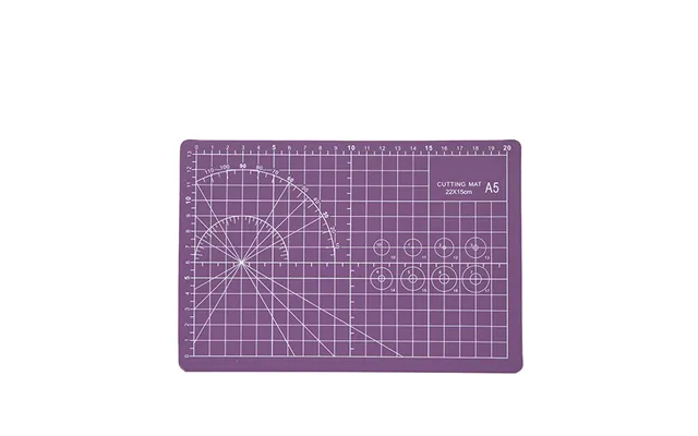 A5 Purple New Design Self Healing Sewing Cutting Mat Self Healing Rotating Cutting Mat Adhesive A4 Self Healing Cutting 