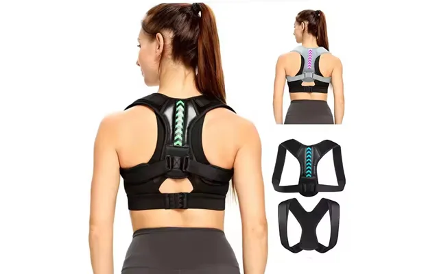Adjustable Posture Corrector Upper Back Brace Pain Relief Neck Shoulder Support Belt