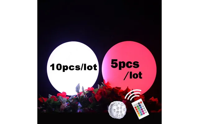 Advertising Floating Inflatable Led Glow In The Dark Beach Ball Toy Ball With Remote Control Great Outdoor Games Decorat
