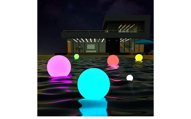 Advertising Waterproof Beach Night Light Lawn Party Swimming Pool Holiday Lighting 16 Colors Lamp Inflatable Floating Ba