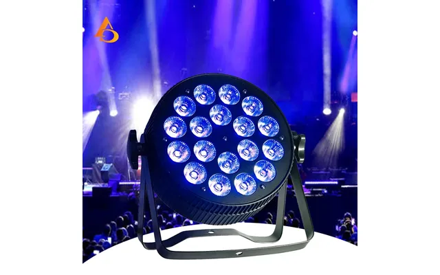 Aicpose Remote Control Flat Par 18pcs 12w 15w 18w Led Light For Stage Dj Club Disco Lighting Event Show