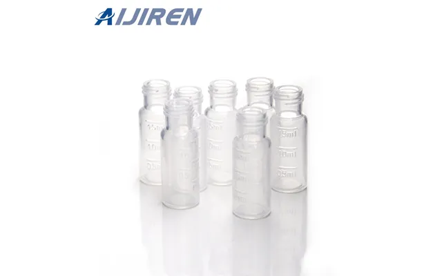 Aijiren 1.5ml Lab Plastic Screw Top Hplc Vial Silicone Pre-slit Septa For Sale With Polypropylene Caps And Ptfe Crown Ca