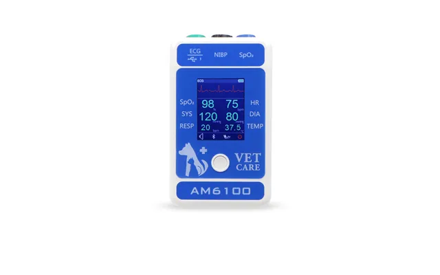Animal Health Monitor Veterinary Multiparameter Monitor Portable Medical Equipment Vet Monitor