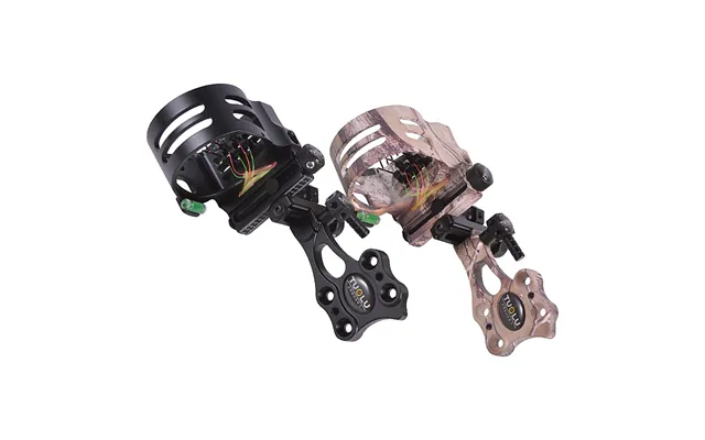 Archery 5 Pin 019 Bow Sight With Adjust Detachable Bracket Sight Light For Both Right Left Hand Compound Bow Archery