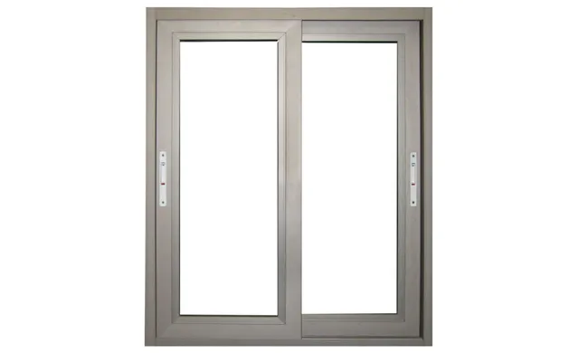As2047 Modern Double Glazed Sliding Windows 3 Tracks Aluminum Frame For Hotels Horizontal Opening Swing Hanging Curtain 
