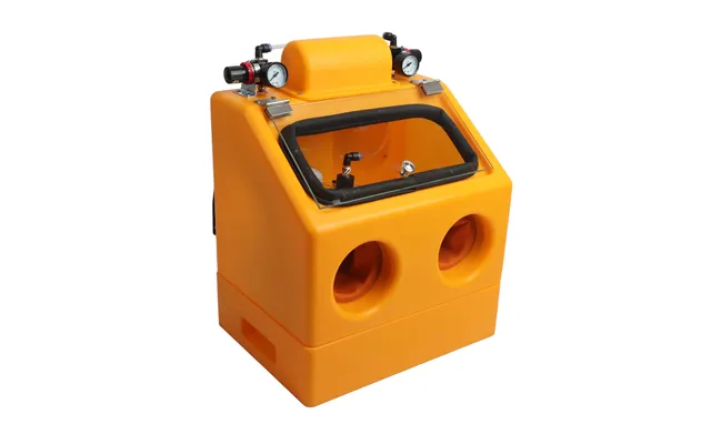 Boasta Double Table Manusal Sandblasting Machine Spreader Wet And Dry Ice Water Dustless Dental Gold Jewelry Making Equi