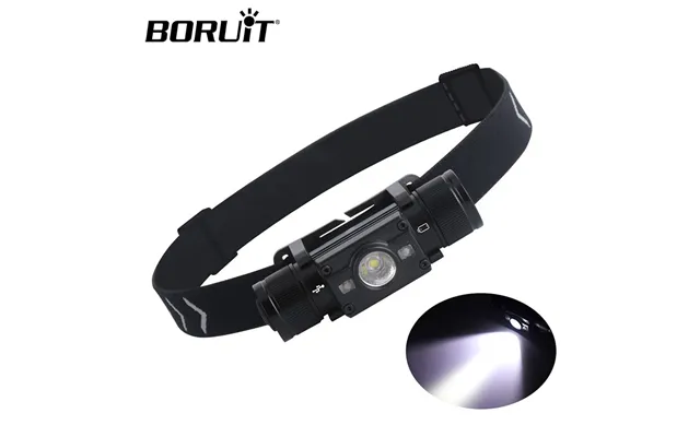 Boruit Hp300 Super Bright Headlamp Aluminum Waterproof Work Lighting Charging Headlight For Camping Fishing Cycling