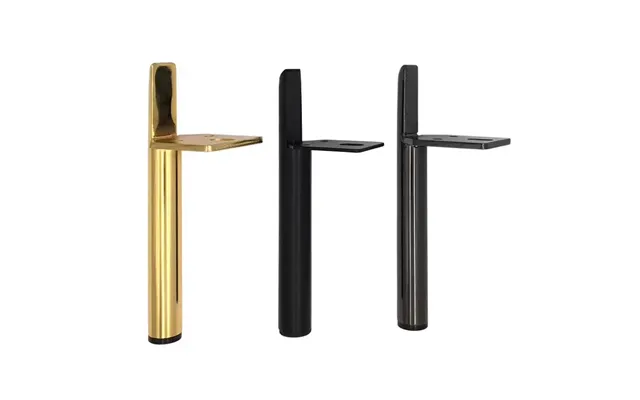 Caiyi Hardware Factory Direct Sales Cabinet Legs Support Customization Modern Decorative Metal Furniture Feet Sofa Legs