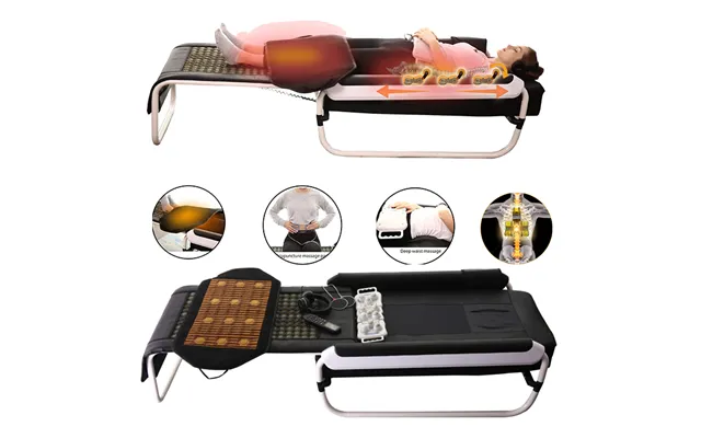 Cama Luxury 3d Master V3 Price Infrared Thermal Electric Jade Stone V4 Roller Heated Spine Therapy Table Massage Bed