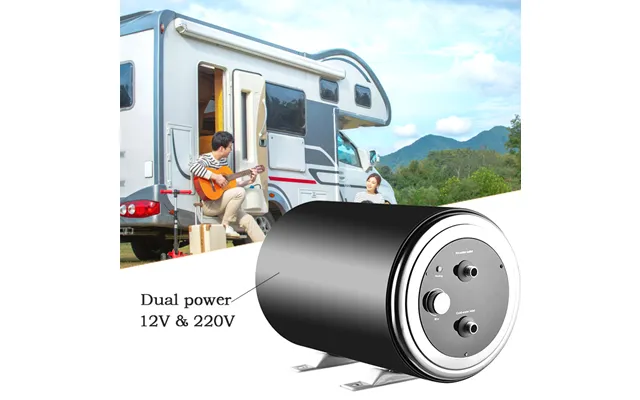 Camping Shower Caravan Boiler 12 Volt Car 12v Electric Water Heater With Knob Control 10l