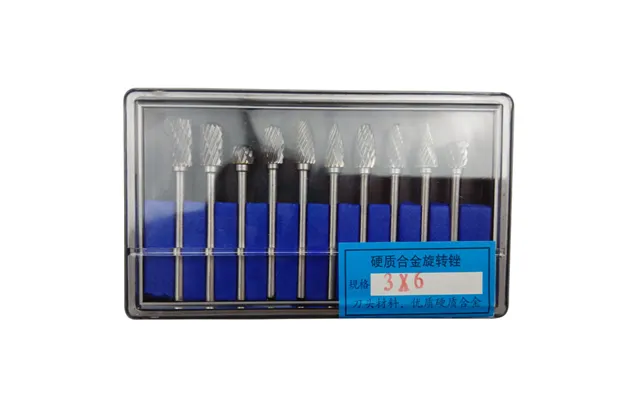 Carbide Tungsten Steel Grinding Head Rotary File Tungsten Steel Milling Cutter Head Wood Carving Grinding Head
