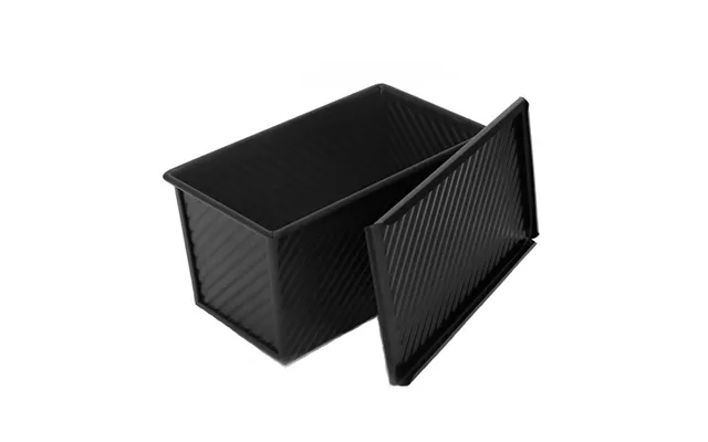 Carbon Steel Toast Box Mold 450g Baking Toast Mold Pan With Cover Mini Nonstick Square Loaf Pan