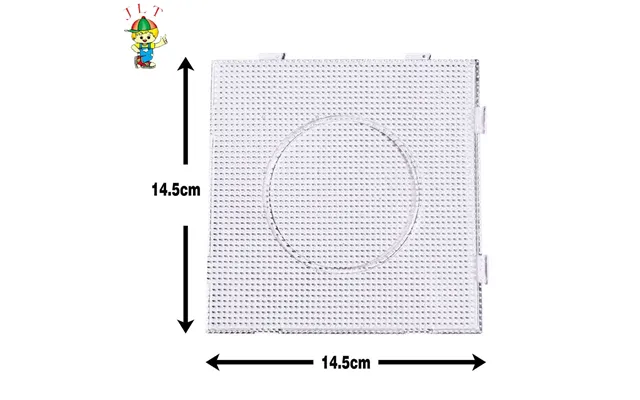 Children Education Puzzle Nail Board Design Transparent 2.6mm Hama Beads Pegboard