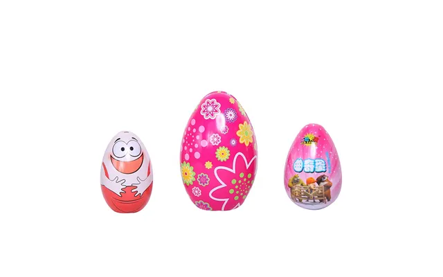China Factory Egg Shape Gift Chocolate Metal Tinplate Boxes With Recycled Materials And Custom Logo