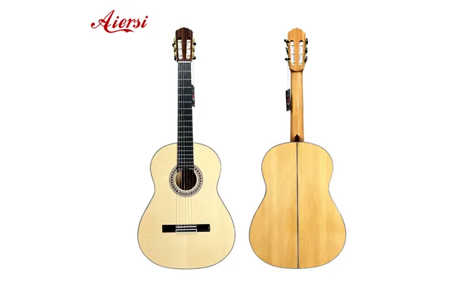 Chinese Aiersi Manufacture Vintage Flamenco Blanca Guitar Sc095f With Spanish Cypress Back And Side