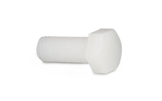 Chinese Factory Supply Plastic Hex Head Screws Pvdf Screw Plastic Bolt Plastic Screw And Nut