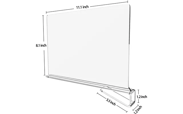 Clear Plastic Acrylic Shelf Divider Dividers For Wood Shelves And Clothes Organizer