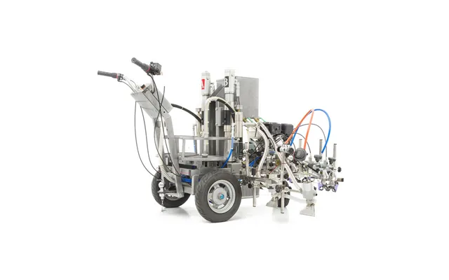 Cold Paint Airless Road Line Marking Machines Pt-300hs Two-component Marking Machines