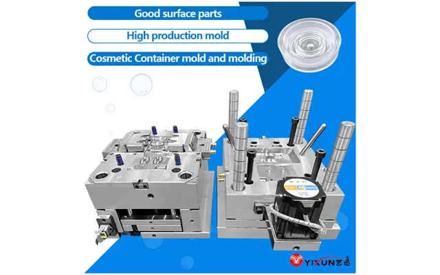 Cosmetic Container Plastic Molded Parts And Injection Mould Maker And China Mold