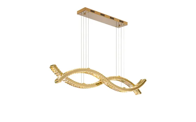 Counter Front Line Light Luxury Restaurant Crystal Chandelier Art Modern Simple Dining Room Illumination