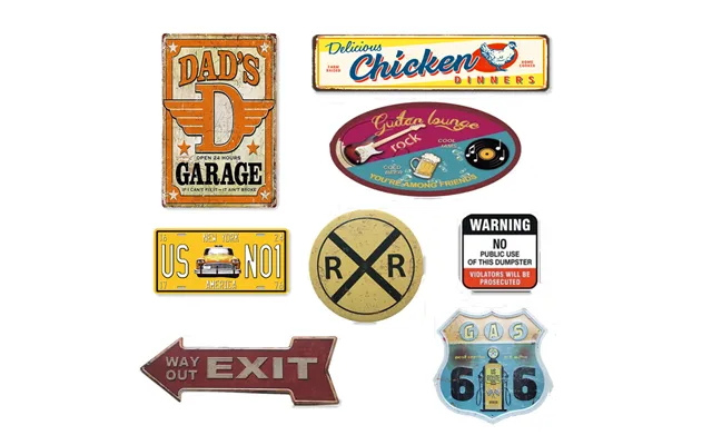 Custom Decor Retro Vintage Tin Signs Painted Wholesale Sublimation Wall Art For Bar Crafts Old Printing Metal Posters