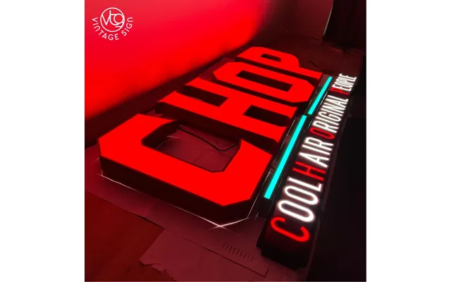 Custom Face Lit Led Signs Fronlit 3d Sign Epoxy Resin Acrylic Letter Logo Illuminated Channel Letters Electronic Signs