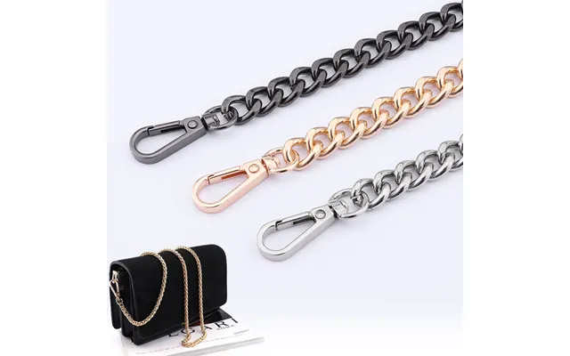 Custom Length Handbag Shoulder Strap Purse Bag Belt Replace Shoulder Bag Strap Accessories Bag Chain Gold Ladies Metal C