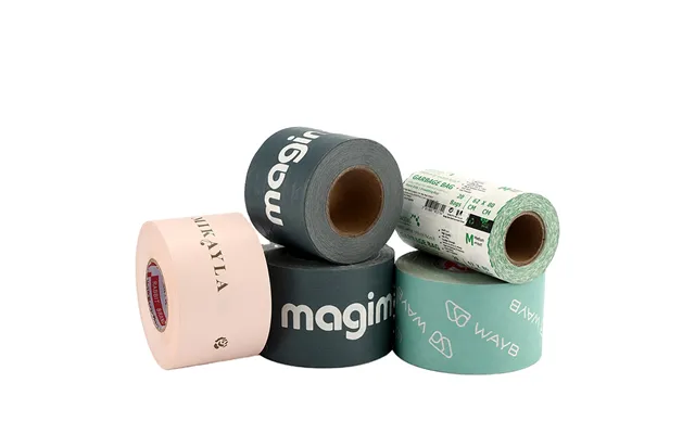 Custom Print Reinforced Water Activated Kraft Gummed Packaging Paper Shipping Tape