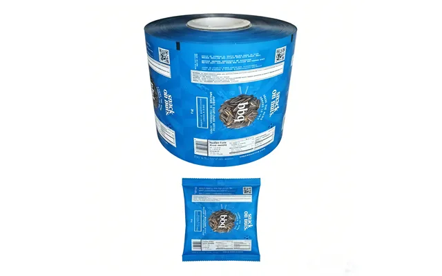Custom Printed Bopp Flexible Food Packaging Roll Stock Laminated Plastic Snack Packaging Film For Potato Chips Stickpack