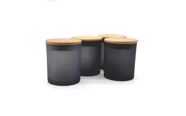 Custom Private Brand 10oz Round Candle Jars Unique Cylinder Decorative Empty Jars Online Screen Printing Moq 2pcs