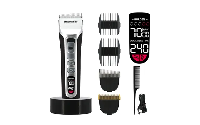 Custom Professional Hair Clippers Vector Motor Foil Shaver Hair Trimmer Cordless Fading Hair Clippers