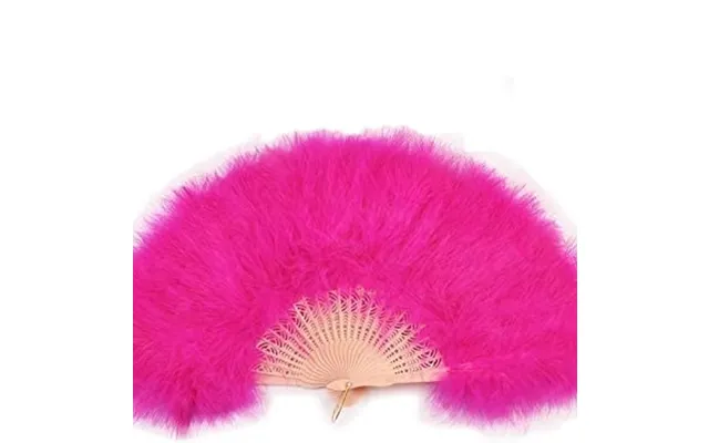 Direct Factory Sale Eco-friendly Painted Flower Style Hand Fan For Weddings & Dance Foldable Feather Design