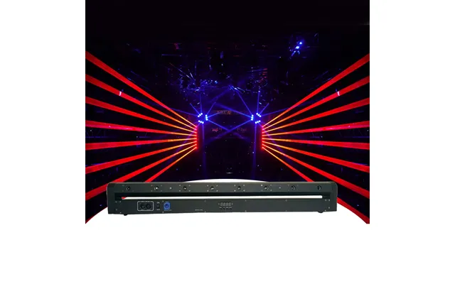 Dj Laser Curtain Beam Moving Head 8eyes 500mw Red Green Lazer Pro Stage Light Laser Curtain For Club Party Disco Wedding