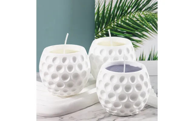 Drop Glue Mold Plaster Aromatherapy Candle Cup Silicone Mold Mirror Resin Candle Mold For Diy Handmade