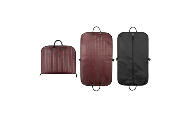 Dustproof Oxford Leather Red Waterproof Dustproof Suits Garment Organizer Bag Cover With Zipper For Suit