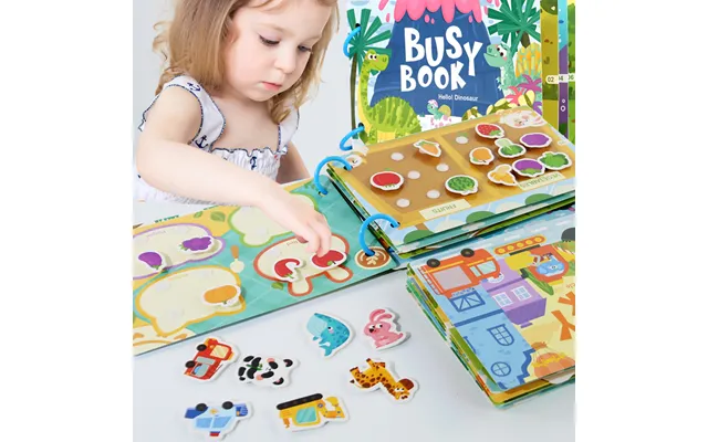 Educational Toys Preschool Kindergarten Learning Busy Book With Sticker Activities For Kids Picture Books