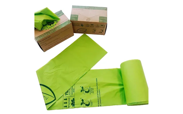 Egp Custom 100% Biodegradable Eco-friendly Cornstarch Garbage Bag Roll Pbat Plastic For Food Packaging Custom Thickness 